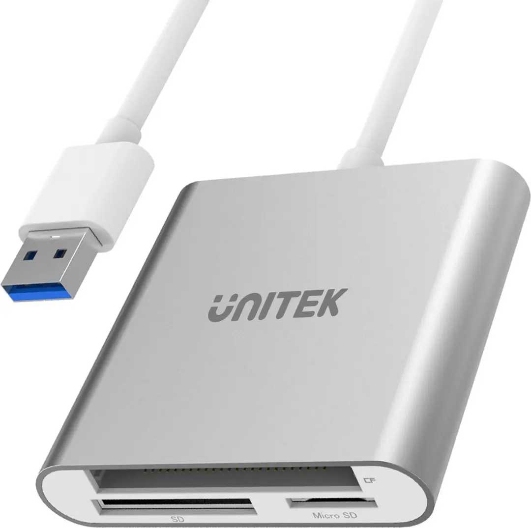 Unitek Y-9313 Geheugenkaartlezer USB 3.2 Gen 1