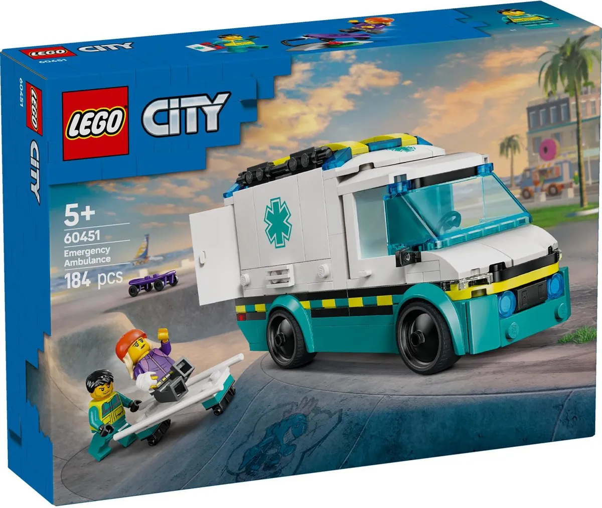 LEGO City Ambulance 60451 - 184 Stukken