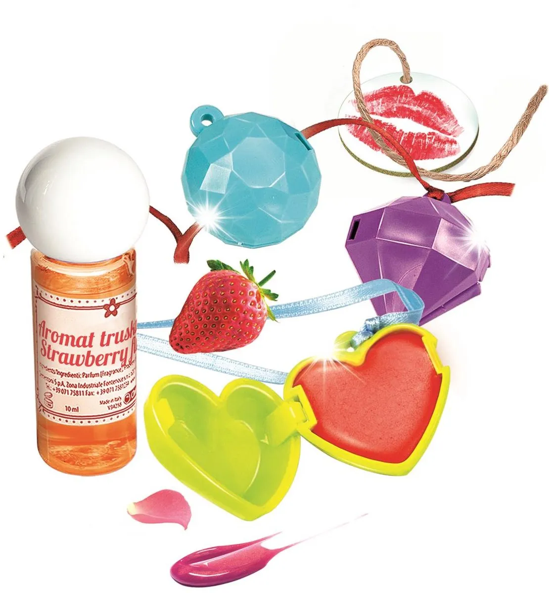 Clementoni Wetenschap & Spel Lipgloss Experimenteerdoos 66874 - Multi Kleur