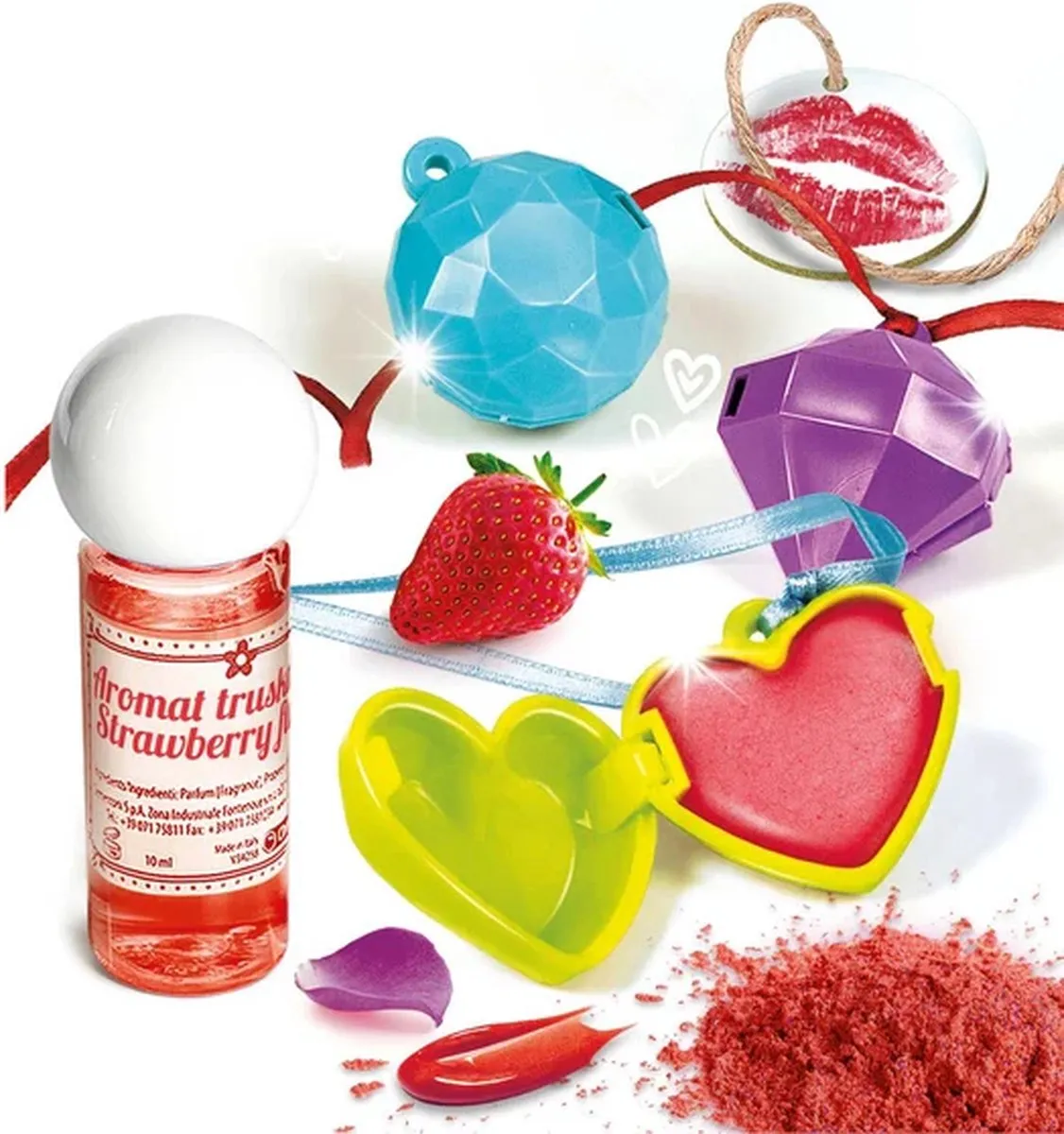 Clementoni Wetenschap & Spel Lipgloss Experimenteerdoos 66874 - Multi Kleur