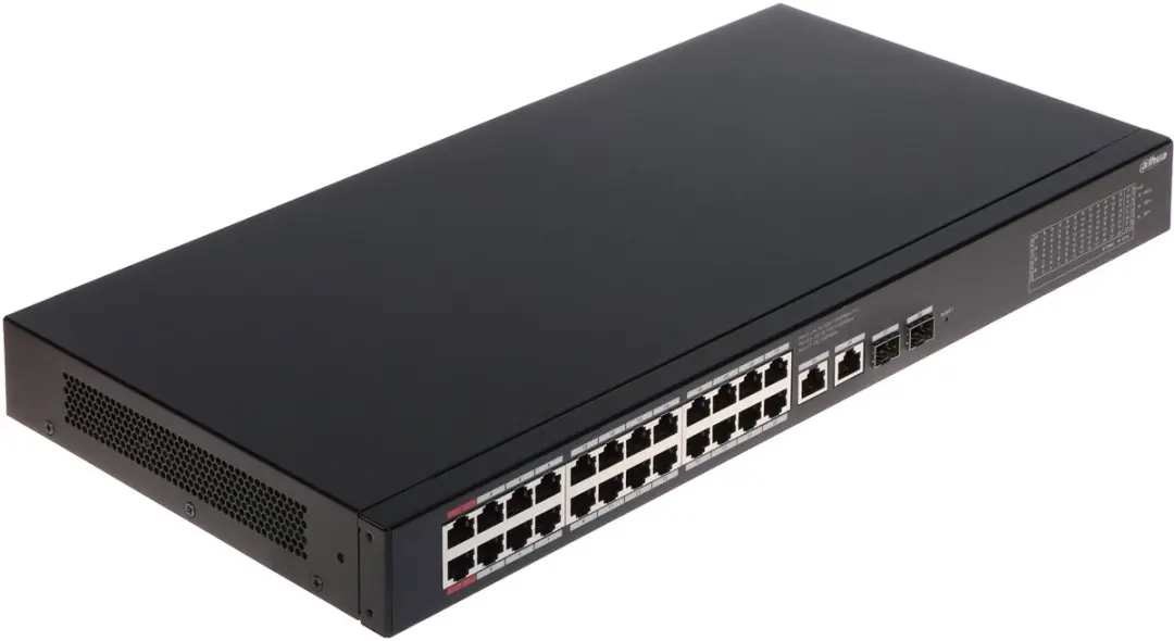 Dahua CS4228-24GT-375 Netwerkswitch - 24 PoE-poorten 375W