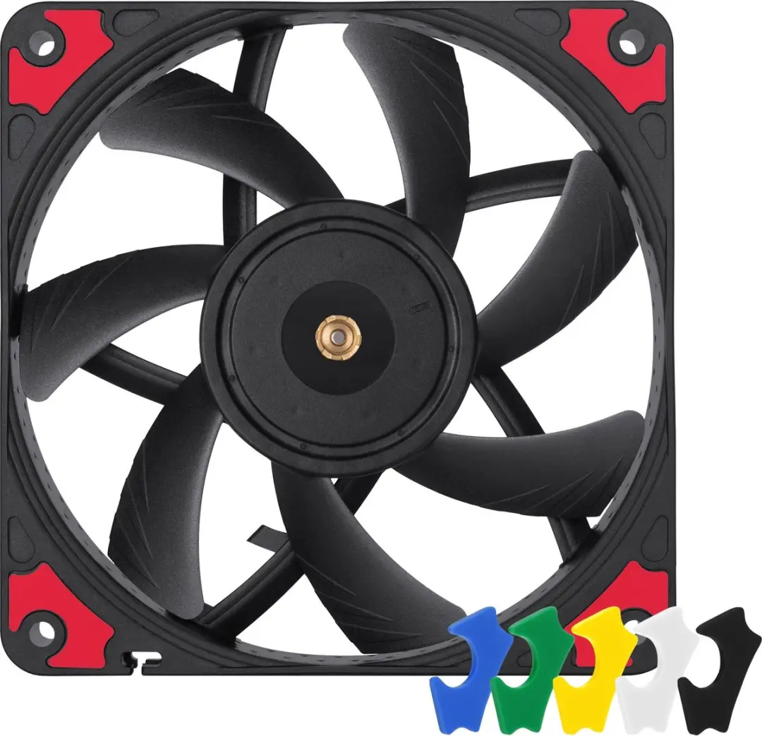Noctua NF-A12x15 PWM CH.BK.S PC-ventilator 120x120x15mm - Zwart