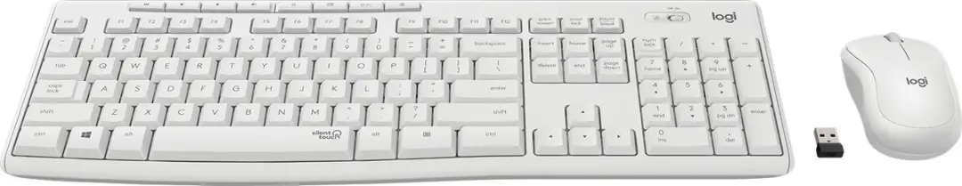 Logitech MK295 Draadloos Toetsenbord & Muis - Wit