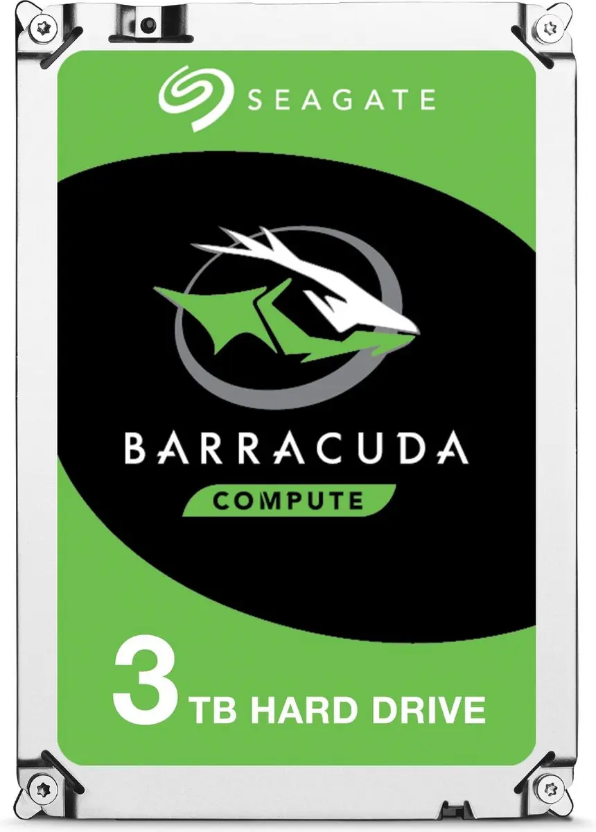 Seagate BarraCuda ST3000DM007 Interne Harde Schijf 3TB