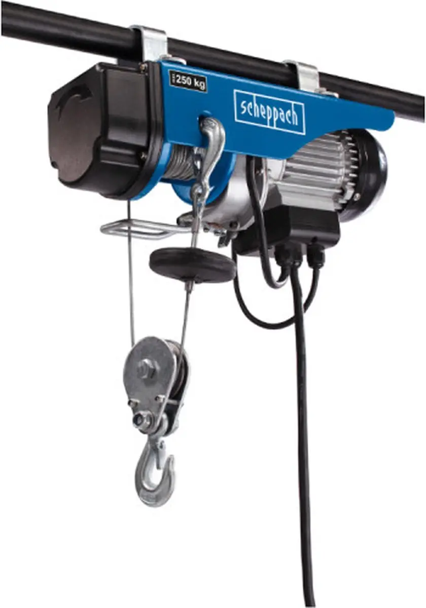 Scheppach HRS250 Elektrisch Takel 530W