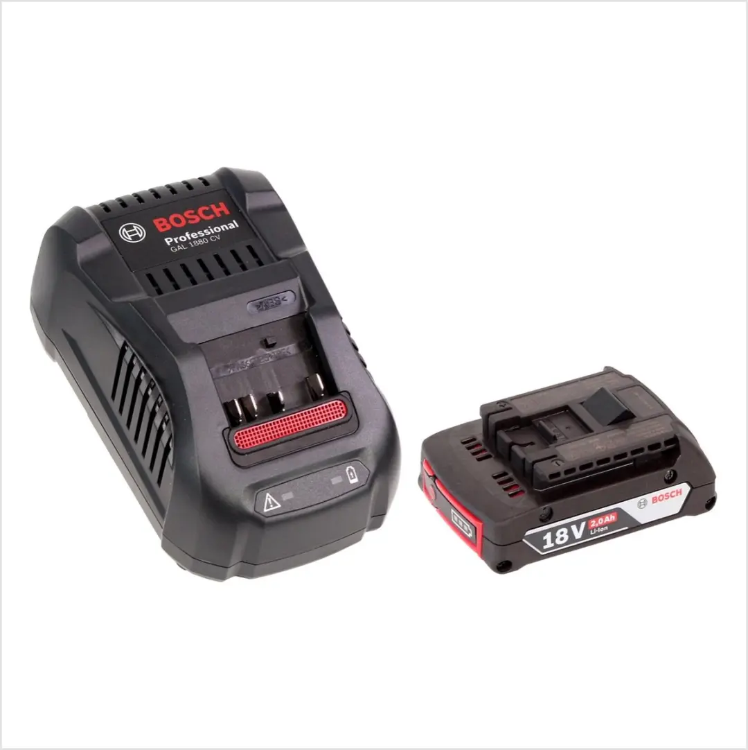 Bosch Professional Accuset GBA 2.0Ah GAL 1880 CV - 2000mAh
