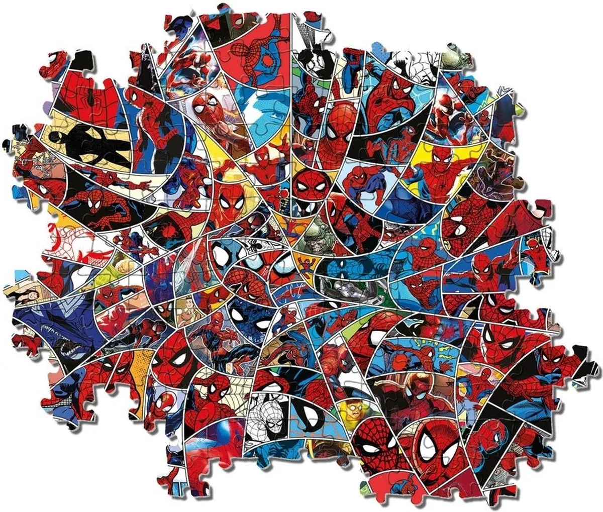 Clementoni Spider-Man Puzzel 1000 Stukjes - Multi - afbeelding 4 van 6
