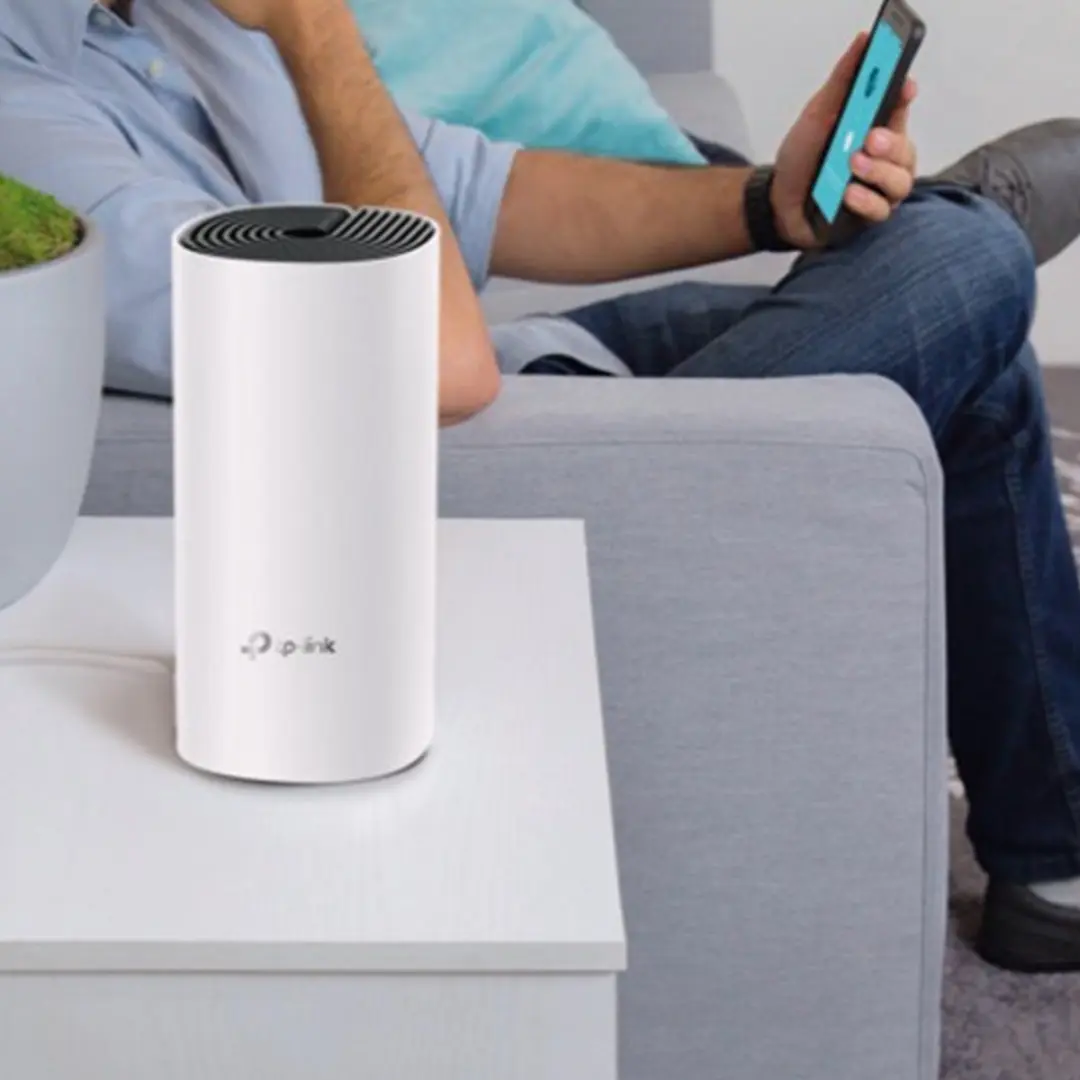 TP-Link Deco E4 Dual-band Wi-Fi 5 - 1 Stuk - Wit/Grijs