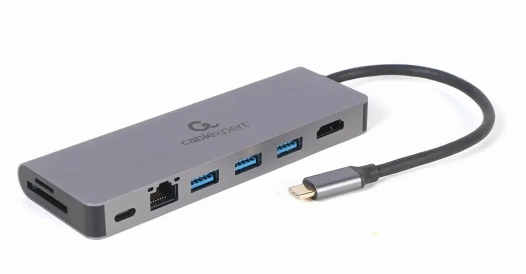 Gembird 8716309127097 USB-C 5-in-1 Adapter