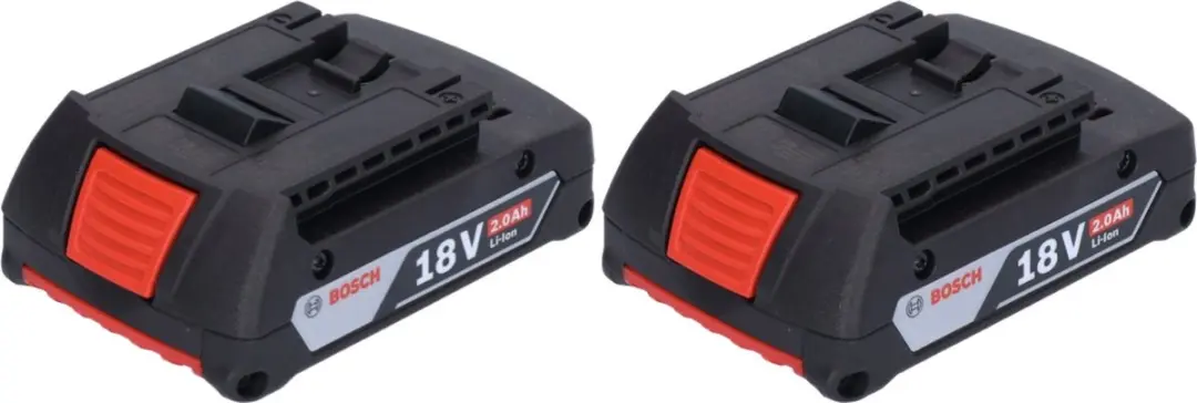 Bosch Professional AccuSet GBA 18V 2.0Ah - 2x 2000mAh