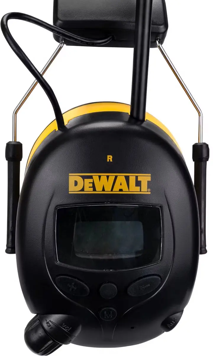 DeWalt DPG652-EU Gehoorbeschermer FM-radio - Met AUX