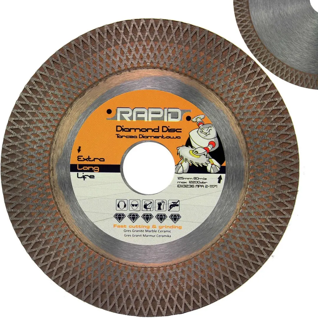 Rapid Diamant Zaagblad 125x22,2mm Multi Use