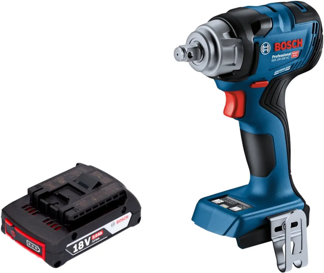 Bosch Professional GDS 18V-330 HC Accu-slagmoersleutel 330Nm