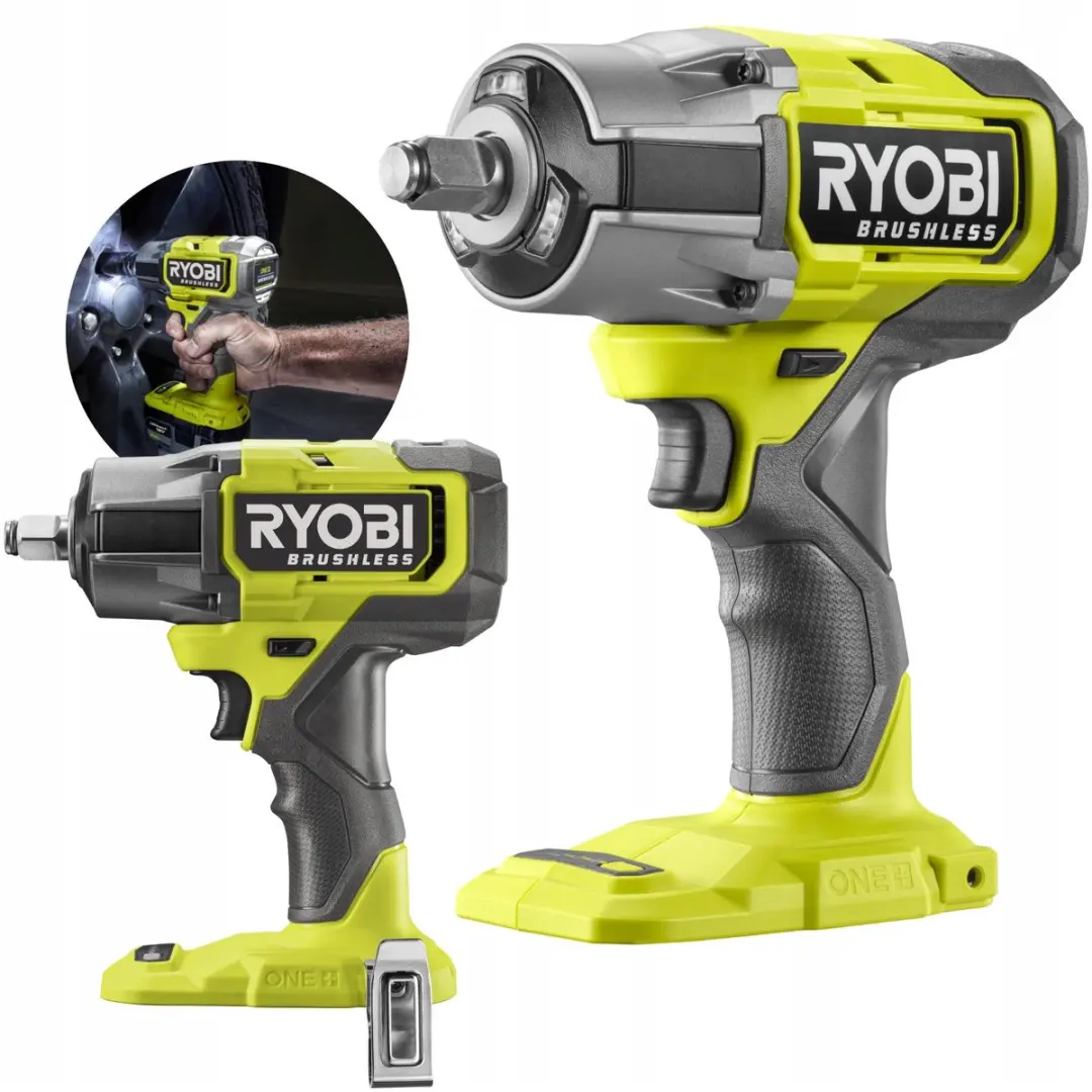 Ryobi RIW18BL-0 Slagmoersleutel 18V