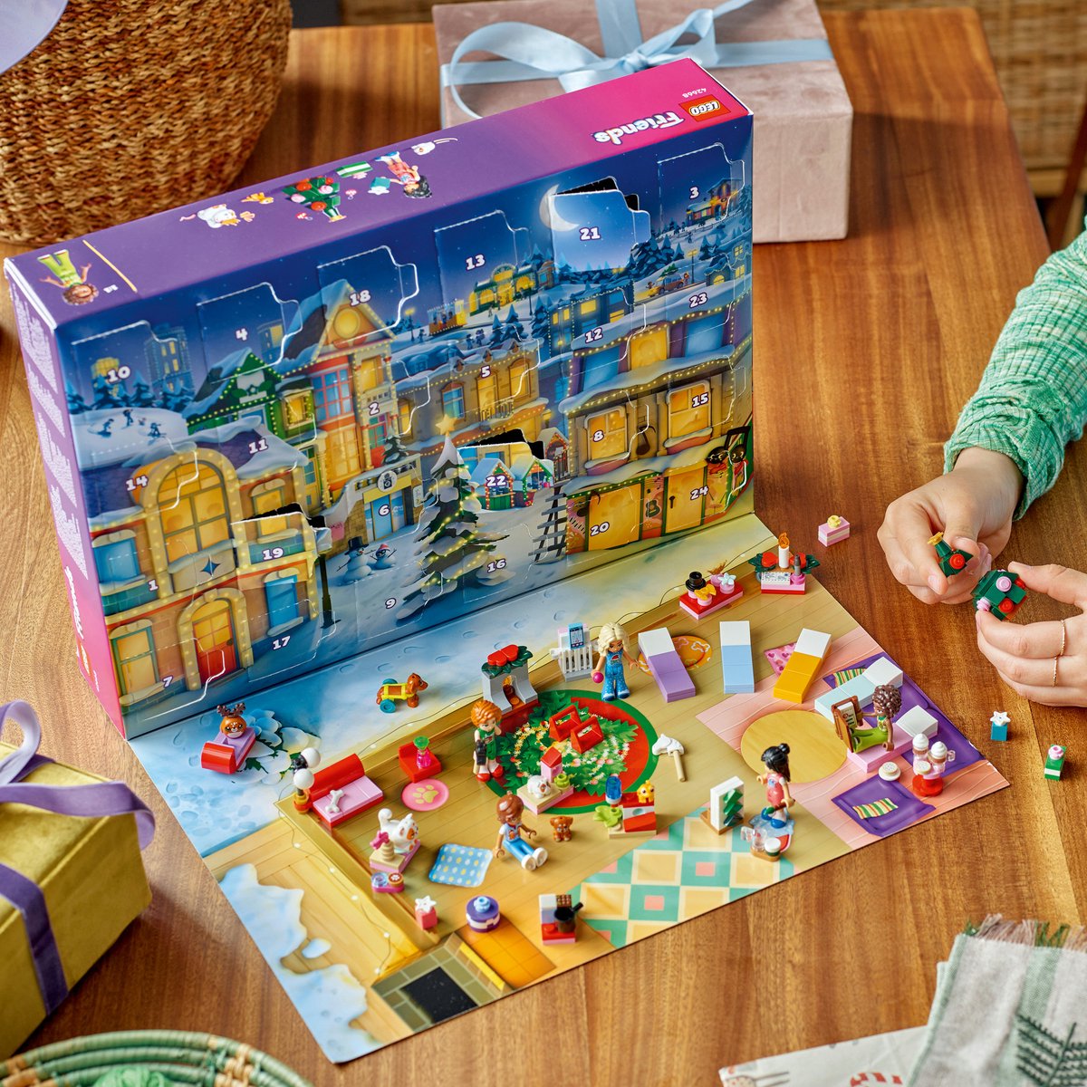 LEGO Friends Adventskalender 2025, Kerstspeelset - 42668