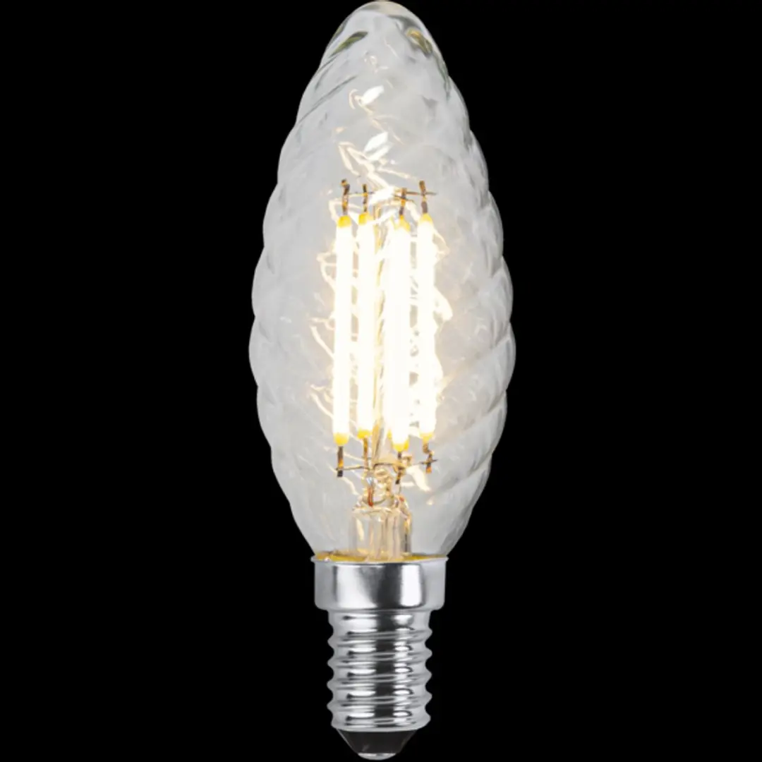 Star Trading Kaarslamp Barokstijl E14 3W - Extra Warm Wit