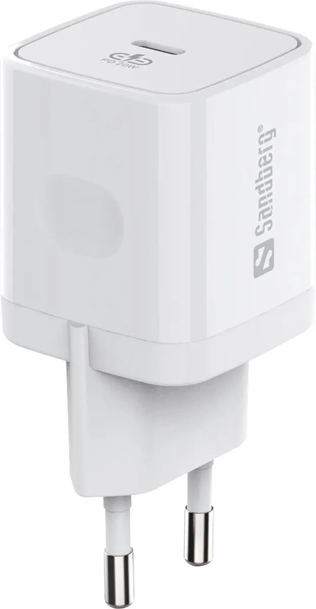 Sandberg 441-45 Snellader USB-C 20W - Wit