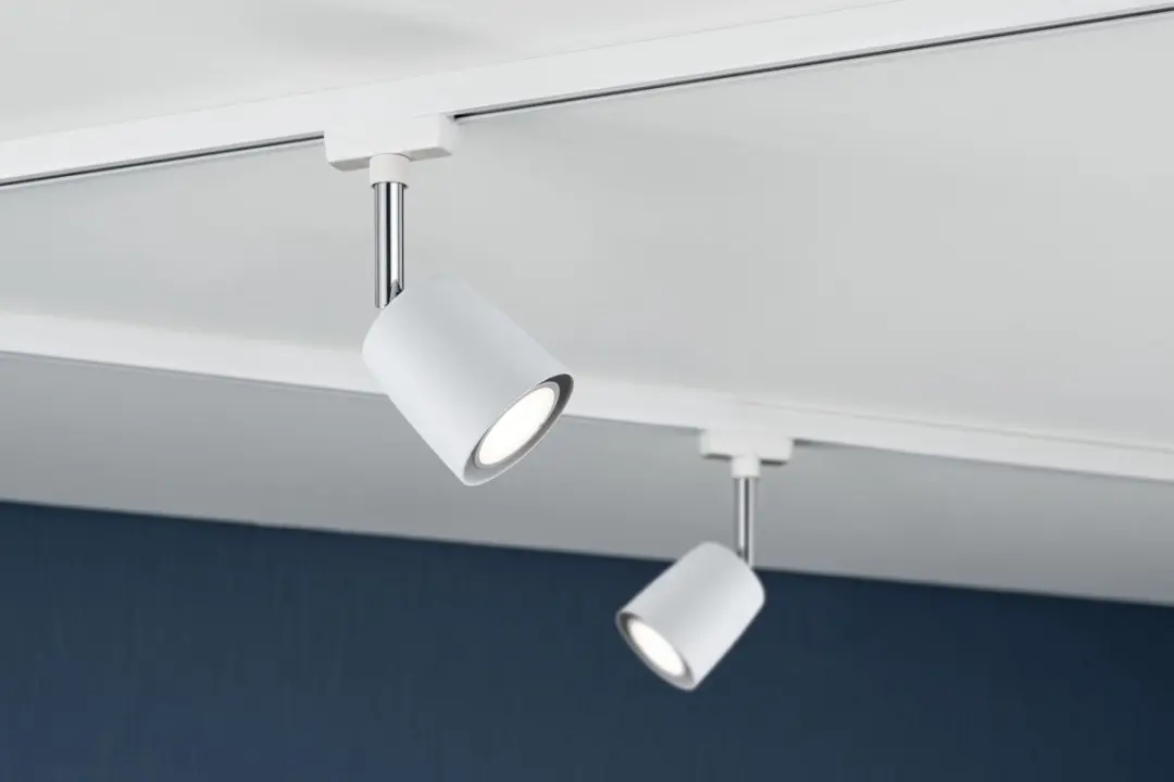 Paulmann URail Railspot Cover GU10 10W - Wit/Chroom