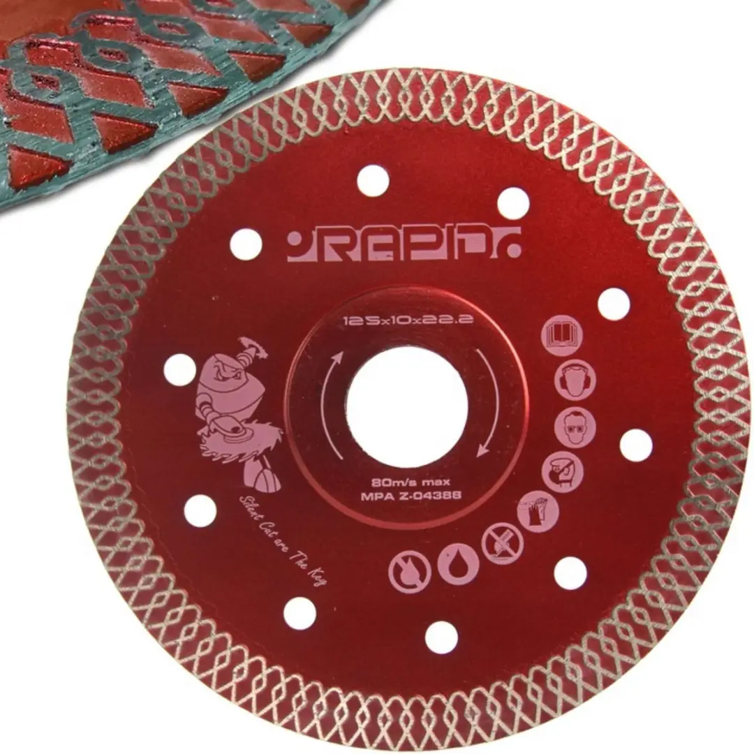Rapid Diamantschijf Silent Cut 125mm MPA Z-04388