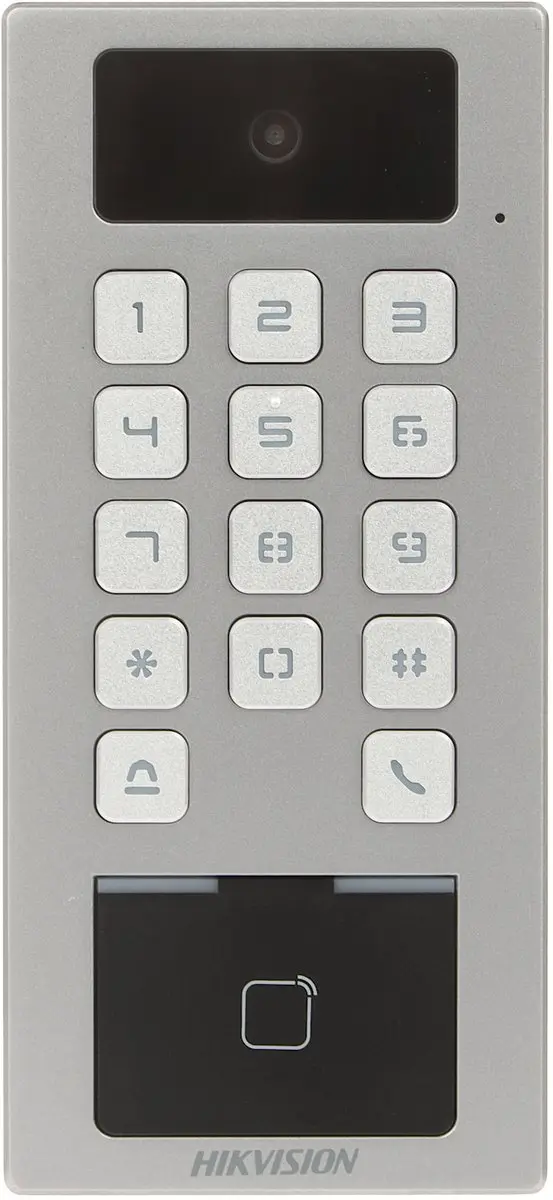 Hikvision DS-K1T502DBWX-C Toegangscontrole Controller - 18 Knoppen - Zilver