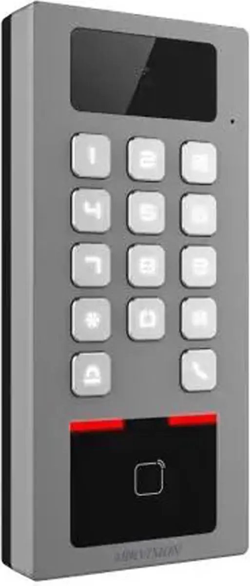 Hikvision DS-K1T502DBWX-C Toegangscontrole Controller - 18 Knoppen - Zilver