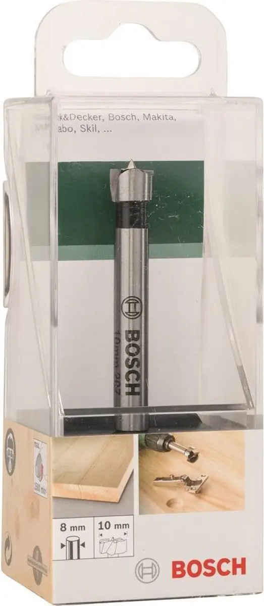 Bosch Machinehoutboor DIN 7483 G 10,0mm x 90mm