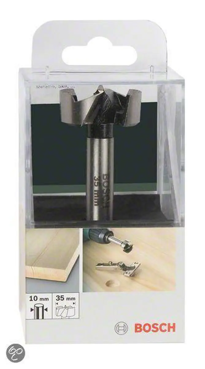 Bosch Machinehoutboor DIN 7483 G 10,0mm x 90mm - 1 Stuk
