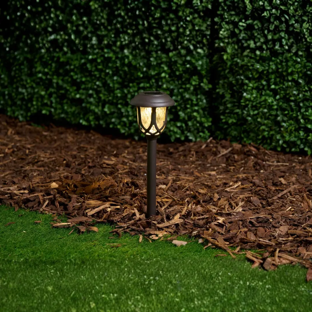 Grundig Solar Tuinlamp 2700K - Zwart - afbeelding 3 van 3