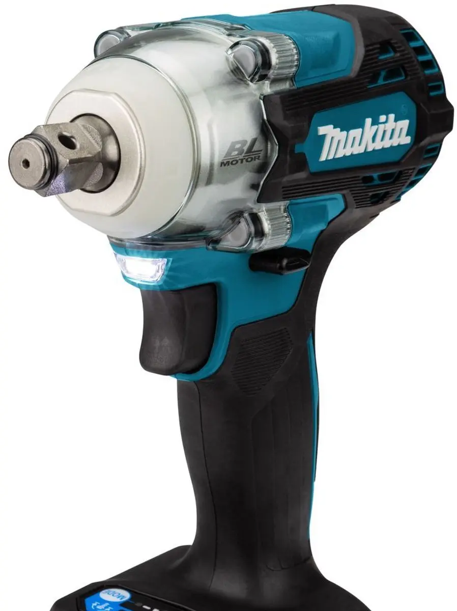 Makita DDF484 + DTW300 Accu Slagmoersleutel & Boormachine 18V 5.0Ah - afbeelding 5 van 6