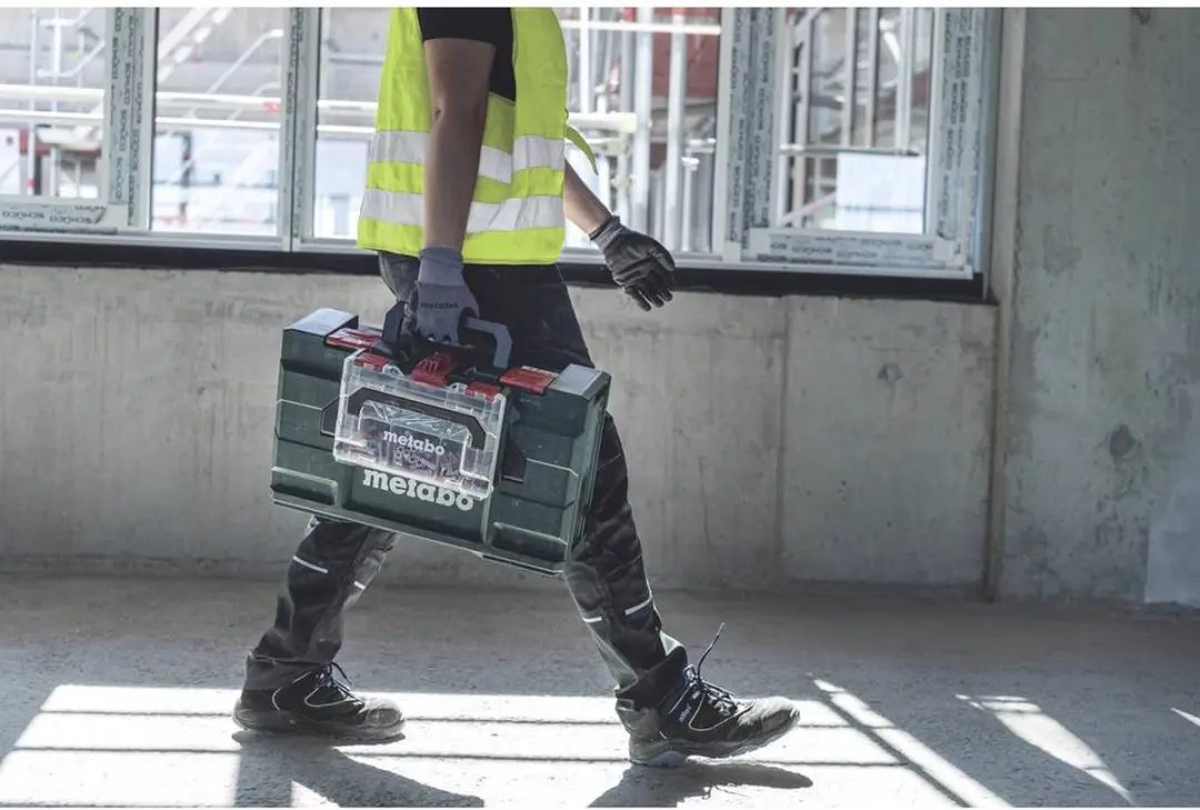 Metabo metaBOX 63 XS Organizer Koffer - Transparant/Zwart