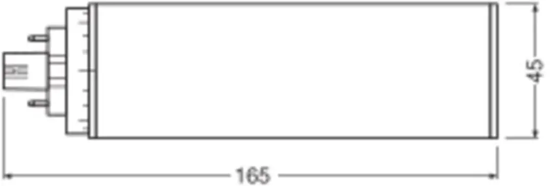 LEDVANCE Dulux LED T/E 20W GX24Q-4 Koel Wit 4000K - afbeelding 4 van 6