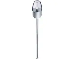 Grundig Solar Tuinlamp Vlameffect - Ø6 x 38,5cm - Transparant