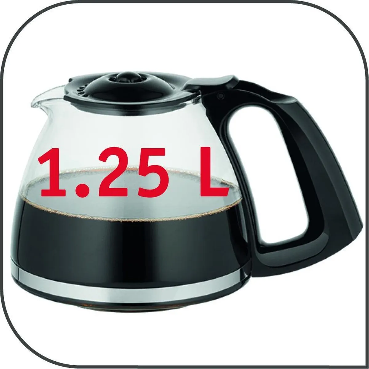 Tefal Subito CM3608 Filterkoffiezetapparaat 15 Koppen - Zwart - afbeelding 6 van 10