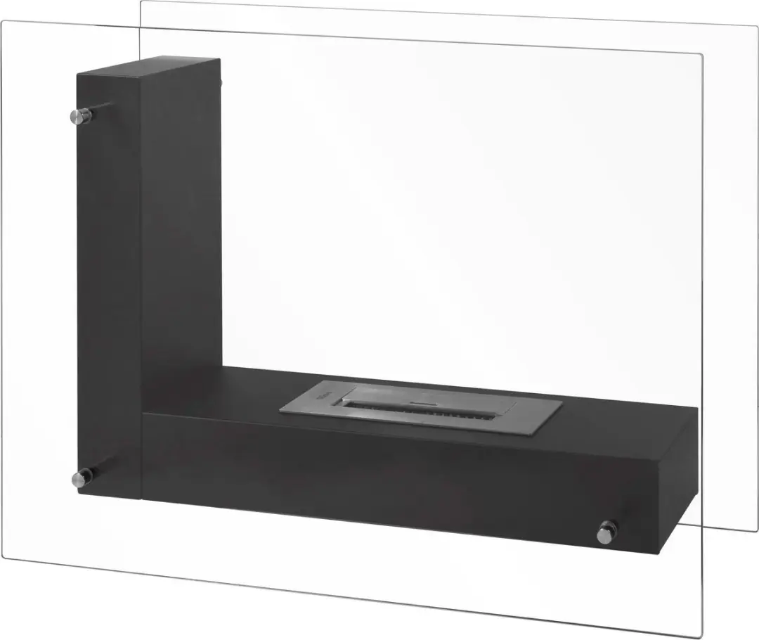 Qlima FFB 8060 Bio Ethanol Tafelhaard 1350W - Zwart