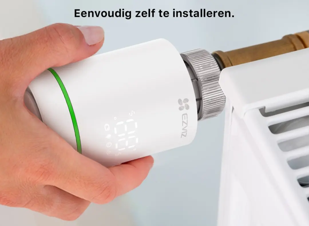 EZVIZ T55 Slimme Radiatorknop - Wit