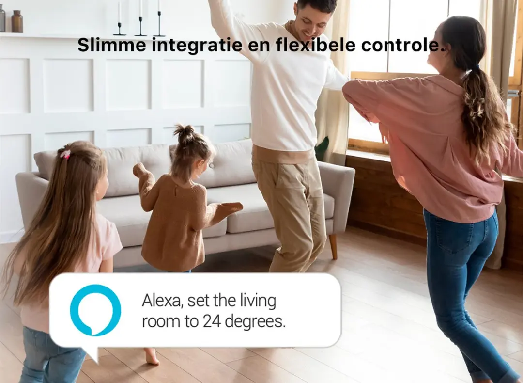 EZVIZ T55 Slimme Radiatorknop - Wit