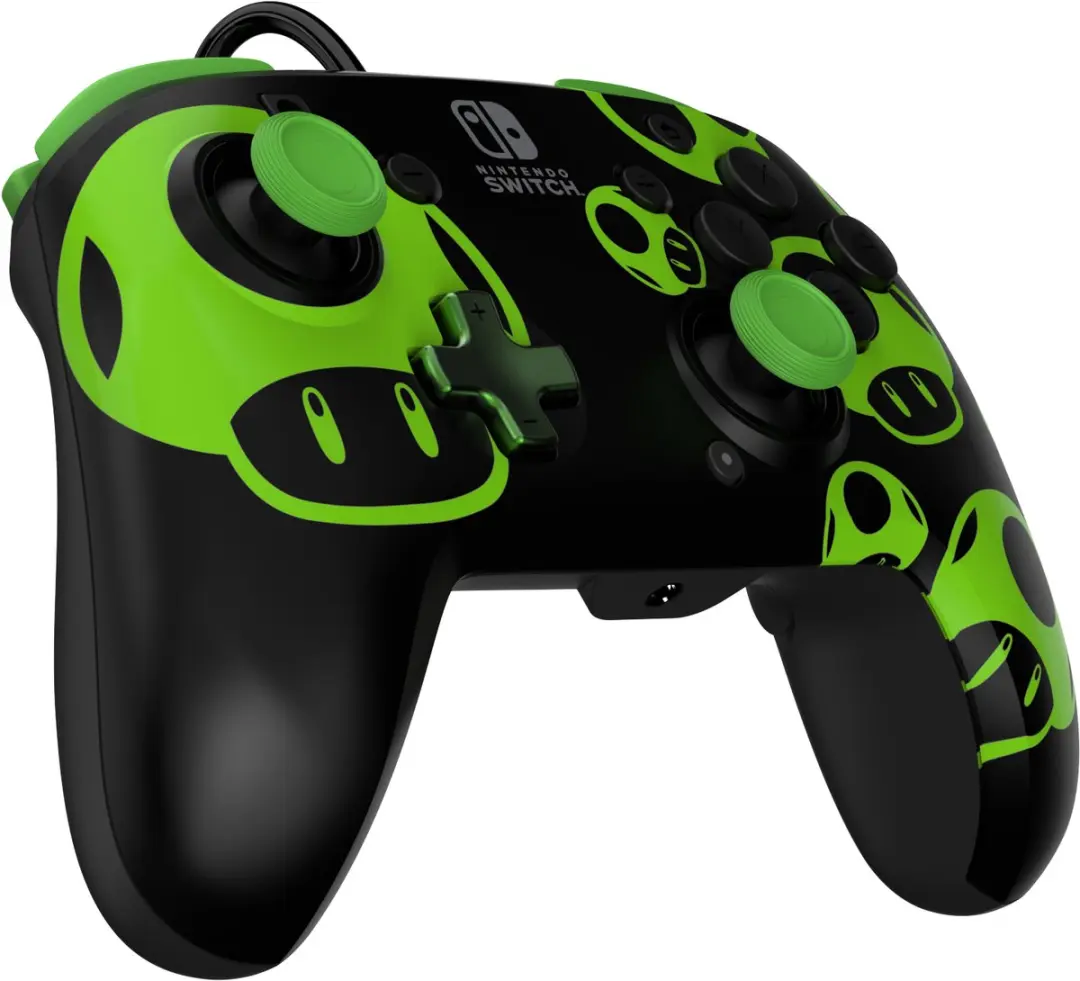 PDP Rematch Glow Gaming Controller 500-134-GID - 1-Up Mushroom - afbeelding 6 van 6