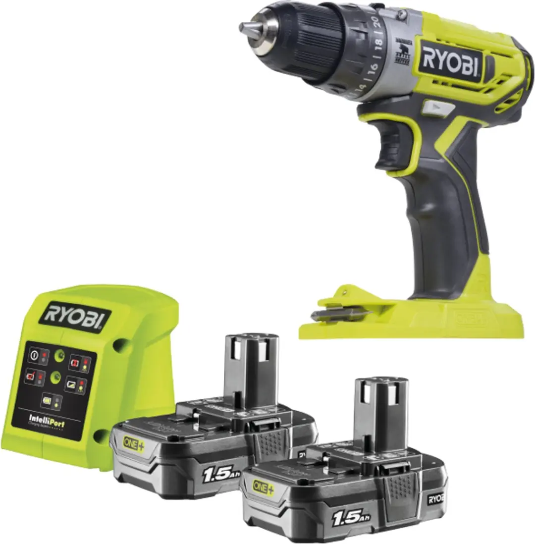 Ryobi ONE+ R18PD3-0 Klopboormachine 18V - 2 Snelheden