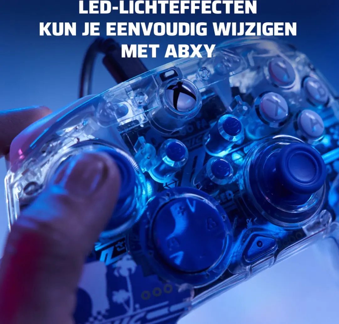 PDP REALMz Knuckles Sky Sanctuary Zone Controller 500-221-KNU - Rood/Blauw