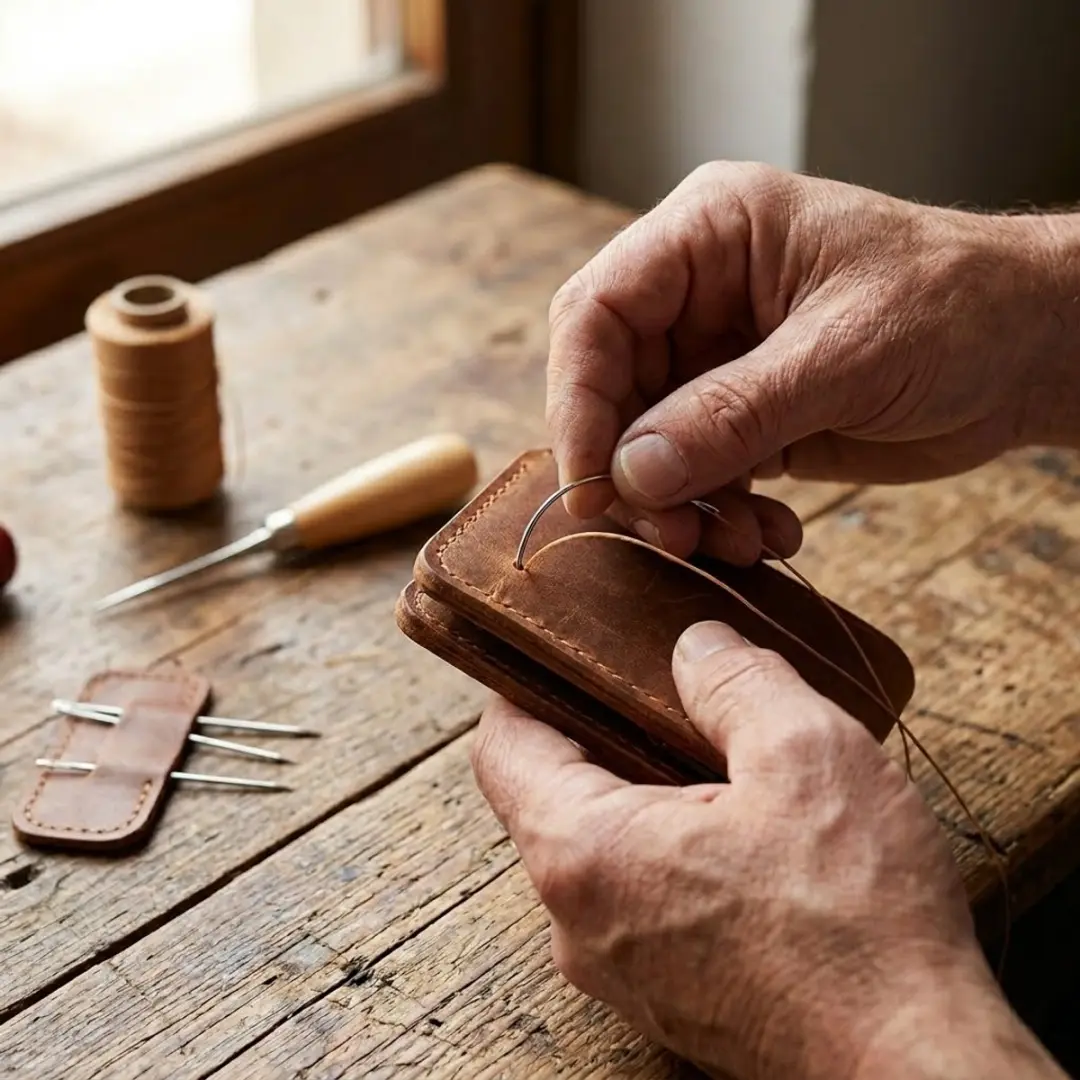NUVEX Leergereedschapset 14-delig - Zilver/Hout