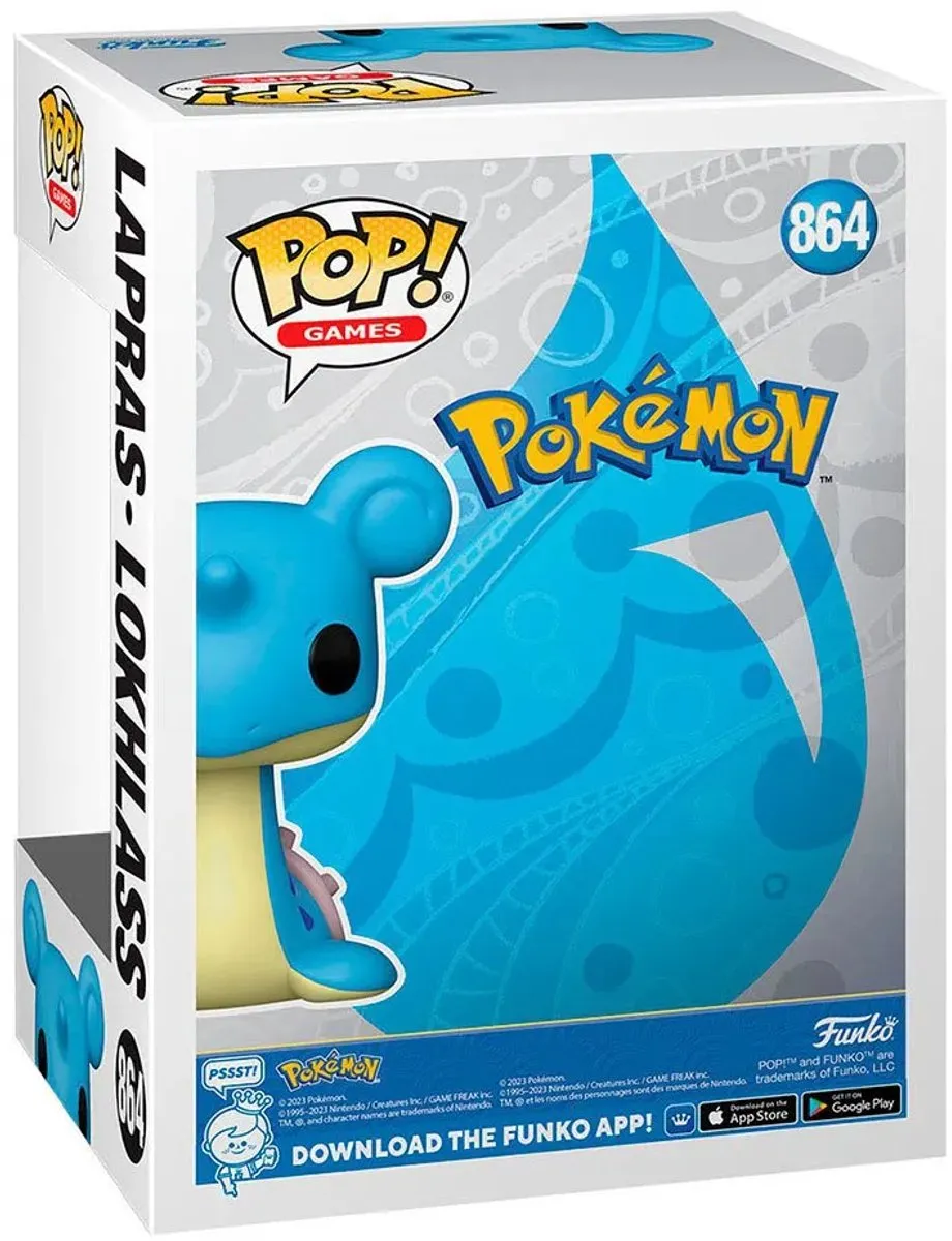 Funko Pop Games Pokémon Lapras #864 - Multi