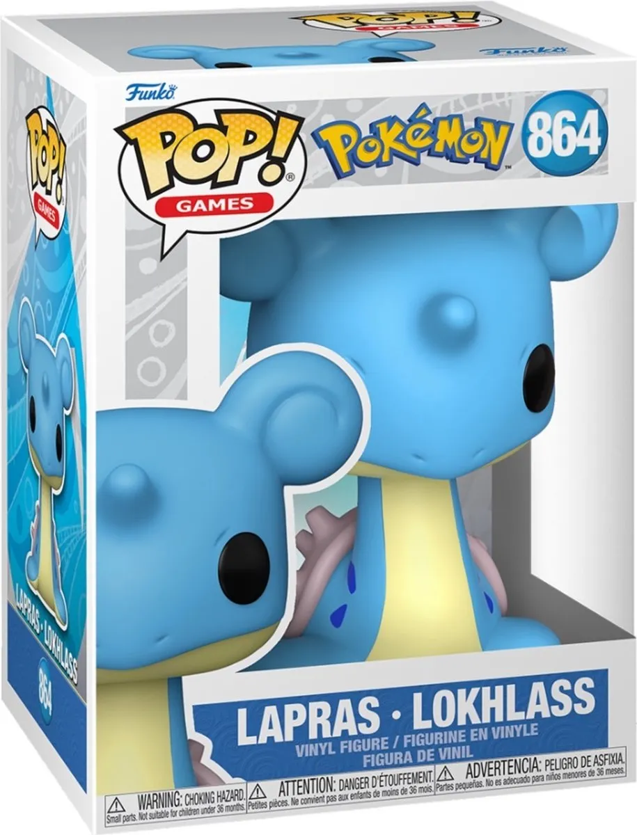 Funko Pop Games Pokémon Lapras #864 - Multi