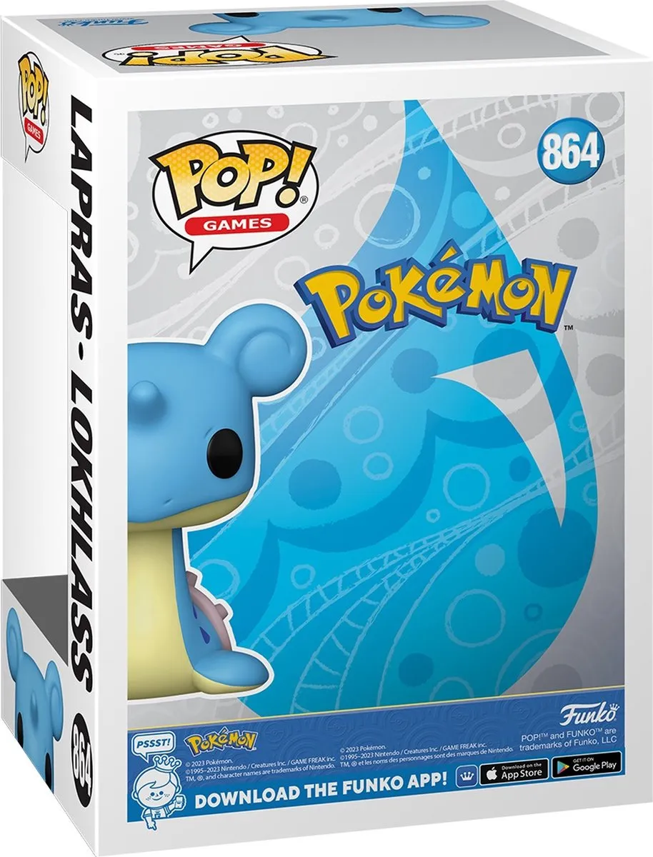 Funko Pop Games Pokémon Lapras #864 - Multi