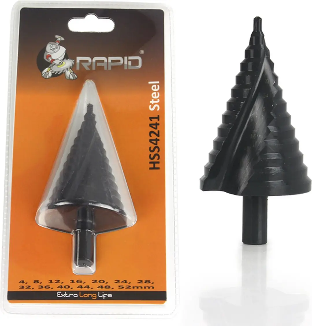 Rapid Stappenboor 4-52mm HSS 4241