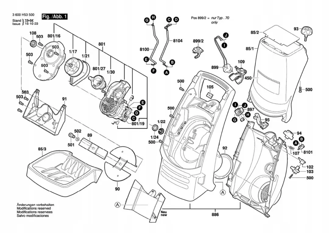 Bosch Montageplaat F016L64663 - AXT RAPID
