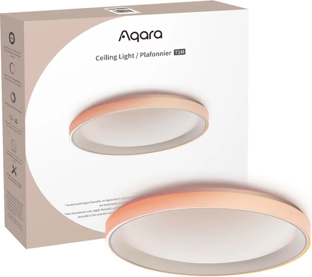 Aqara T1M Plafondlamp RGBIC - Matter - Zigbee - Wit - afbeelding 6 van 6