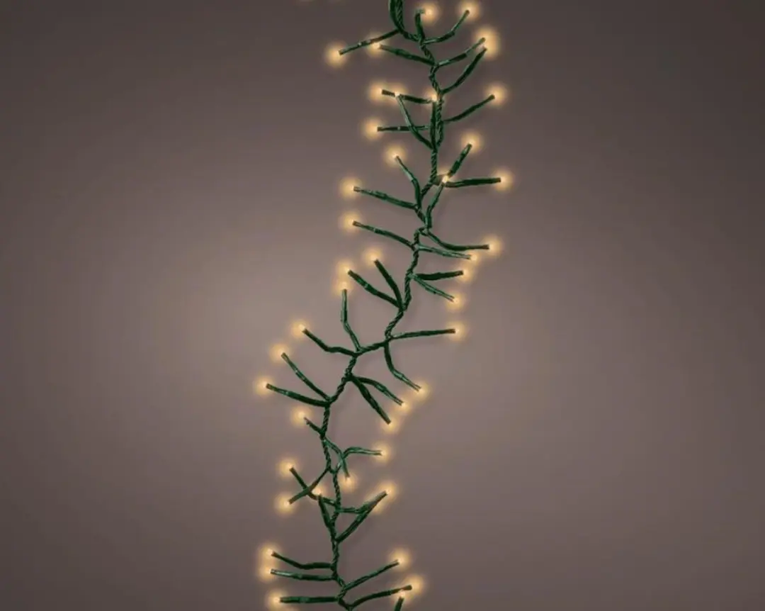 Lumineo Kerstverlichting Cluster 1190LED Warmwit