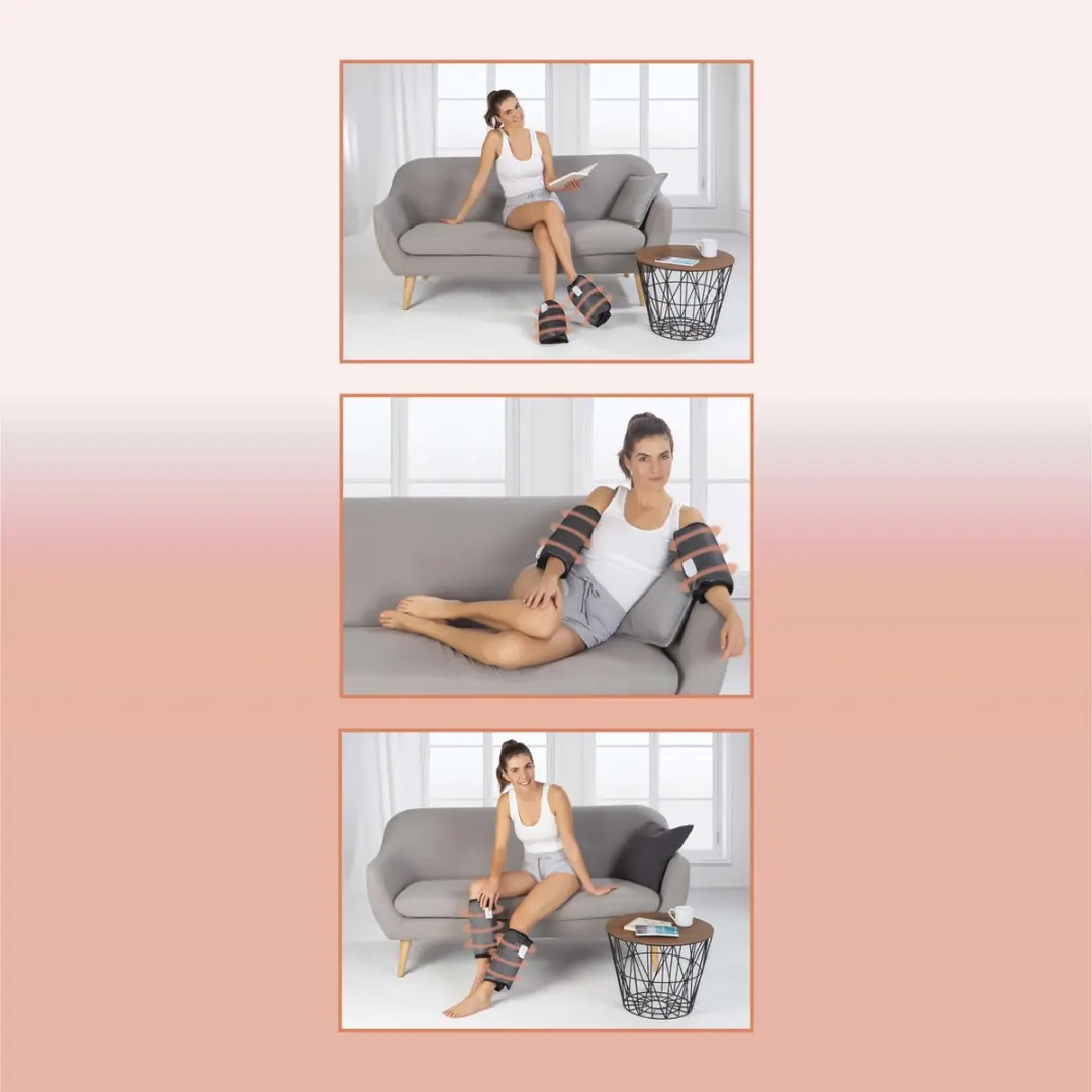 Maxxmee Veneuze Massagemachine Warmte - 2 Intensiteiten - Zwart