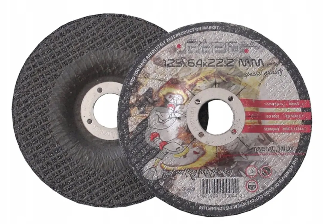 Rapid Slijpschijf Metaal 125x6,4mm - 5 Stuks - Inox