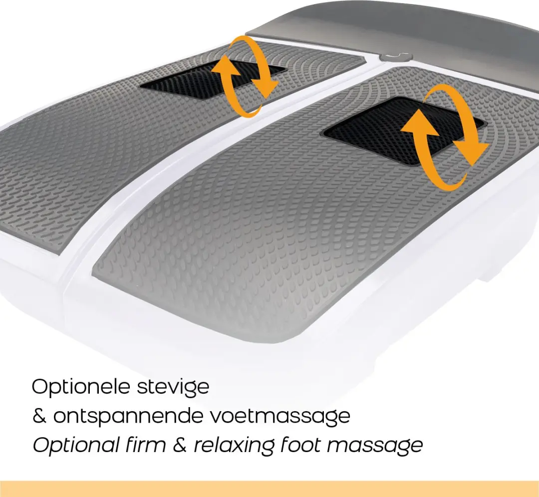 BioEnergiser Vibration Leg Trainer - Beenmassageapparaat 60W - Wit